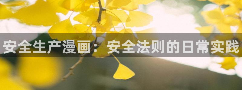 51漫画免费进入：安全生产漫画：安全法则的日常实践
